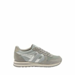 Gola Grey Daytona Jungle Ladies' Nylon Lace-Up Trainers