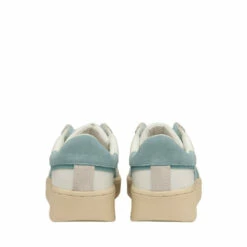 Gola White Ladies' Dropshot Lace-Up Trainers -Gola Shop unnamed file 529