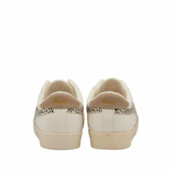 Gola White Cheetah Tennis Mark Cox Safari Canvas LaceUp Trainers -Gola Shop unnamed file 534