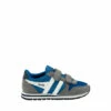 Gola Blue Kids Daytona Strap Nylon Strap Trainers