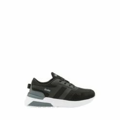 Gola BlackGrey Atomics EL Kids' Nylon Running Trainers -Gola Shop unnamed file 593