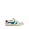 Gola White/Blue/Purple Ladies' Badminton Canvas Lace-Up Trainers -Gola Shop unnamed file 6