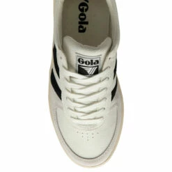 Gola White Men's Grandslam Trident Lace-Up Trainers -Gola Shop unnamed file 608