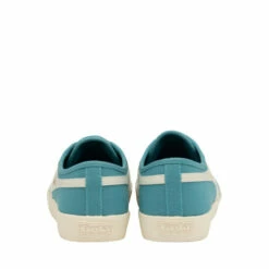 Gola Blue Ocean/Off White Ladies' Coaster Slip Canvas Lace-Up Trainers -Gola Shop unnamed file 61