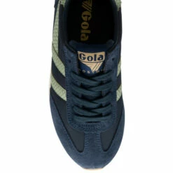 Gola Blue Boston 78 Snake Ladies' Nylon Lace-Up Trainers -Gola Shop unnamed file 613