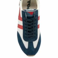 Gola Blue, Off White And Red Boston 78 Nylon LaceUp Trainers -Gola Shop unnamed file 623