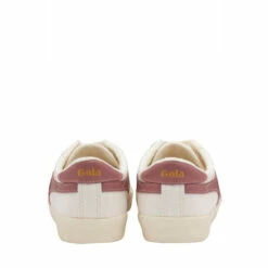 Gola Off White/Dusty Rose Tennis Mark Cox Canvas Lace-Up Trainers -Gola Shop unnamed file 663