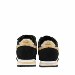 Gola Black/Gold Daytona Mirror Strap Kids Nylon Strap Trainers -Gola Shop unnamed file 668