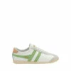 Gola White Ladies' Bullet Pure Lace-Up Trainers -Gola Shop unnamed file 678