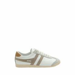Gola White Ladies' Bullet Pure Lace-Up Trainers -Gola Shop unnamed file 683