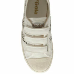 Gola White Coaster Safari Strap Ladies' Canvas Strap Trainers P60978 -Gola Shop unnamed file 712