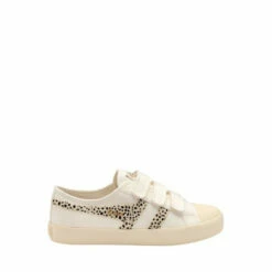 Gola White Coaster Safari Strap Ladies' Canvas Strap Trainers P60978 -Gola Shop unnamed file 713
