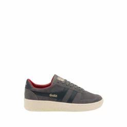 Gola Navy Grandslam Suede Men's Suede Lace-Up Trainers