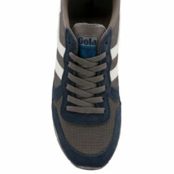 Gola Navy, Grey And White Daytona Nylon LaceUp Running Trainers -Gola Shop unnamed file 730