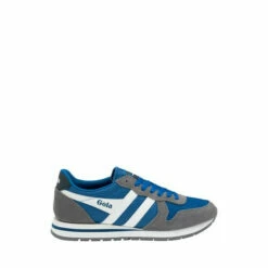 Gola Blue Men's Daytona Nylon Lace-Up Trainers -Gola Shop unnamed file 736