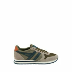 Gola Green Men's Daytona Nylon Lace-Up Trainers -Gola Shop unnamed file 766