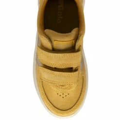 Gola Gold Grandslam Pearl Strap Kids Suede Strap Trainers -Gola Shop unnamed file 788