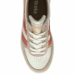 Gola White Ladies' Grandslam Pure Lace-Up Trainers -Gola Shop unnamed file 813
