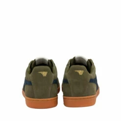 Gola Khaki Equipe Men's Suede Lace-Up Trainers -Gola Shop unnamed file 822