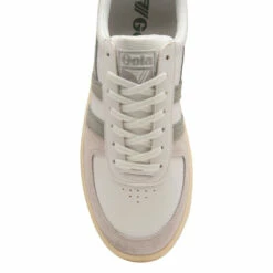 Gola White Grandslam Trident LaceUp Trainers -Gola Shop unnamed file 828