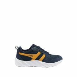 Gola Navy Mens Mesh Running Trainers