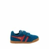 Gola Blue Harrier Strap Kids Suede Strap Trainers -Gola Shop unnamed file 835