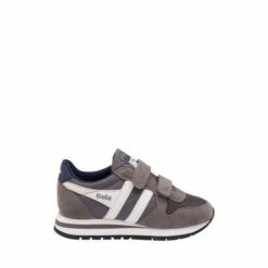 Gola Grey Daytona Strap Kids Nylon Strap Trainers -Gola Shop unnamed file 852