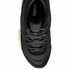 Gola Black Lunar Ladies' Nylon Lace-Up Trainers -Gola Shop unnamed file 856