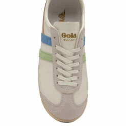 Gola White Bullet Trident LaceUp Trainers -Gola Shop unnamed file 866