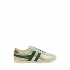 Gola Gold/ Green /Brown Ladies' Bullet Blaze Lace-Up Trainers