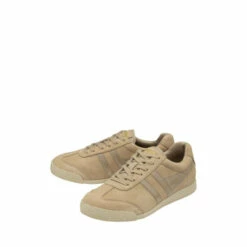 Gola Yellow Harrier MirrorLadies' Suede Lace-Up Trainers -Gola Shop unnamed file 890