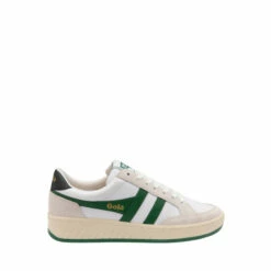 Gola White Superslam Men's Lace-Up Trainers