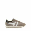 Gola White Boston '78 Men's Nylon Lace-Up Trainers