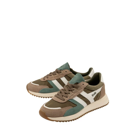 unnamed-file-931.jpg Gola Green Khaki/ White Chicago Nylon Lace-Up Trainers -Gola Shop unnamed file 931