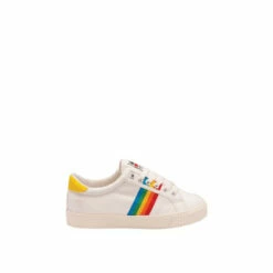 Gola Black Tennis Mark Cox Rainbow II Canvas LaceUp Trainers 7 Gola Black Tennis Mark Cox Rainbow II Canvas LaceUp Trainers -Gola Shop unnamed file 94