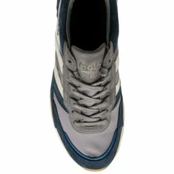 Gola Grey Men's Chicago Nylon Lace-Up Trainers -Gola Shop unnamed file 975