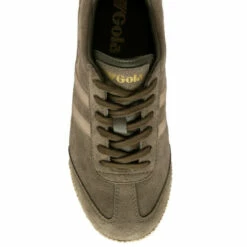 Gola White Harrier MirrorLadies' Suede Lace-Up Trainers -Gola Shop unnamed file 980