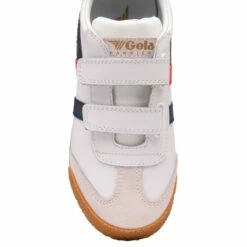 Gola White Harrier Leather Strap Kids Leather Strap Trainers -Gola Shop unnamed file 990